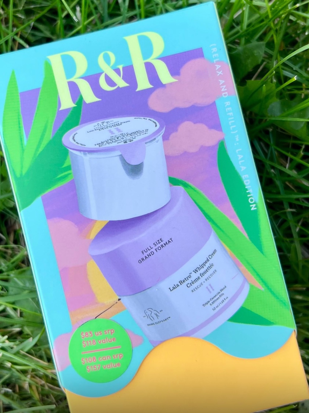 Drunk Elephant R&R Relax & Refill Lala Edition – Full Size – New
